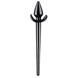 Kinky Puppy Plug Queue Zoo Tail L 10 x 5 cm - Queue 27 cm Noire